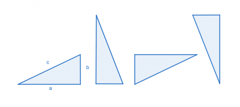 Fil:Pythagorass 4 trianglar.PNG