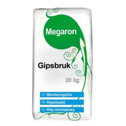 Kalciumsulfat som man gör gips av.
