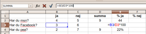 Räkna Ut Procent I Excel