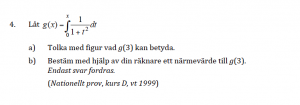 Miniatyrbild för Fil:Nationellt prov, kurs D, vt 1999 - en integraluppgift.png