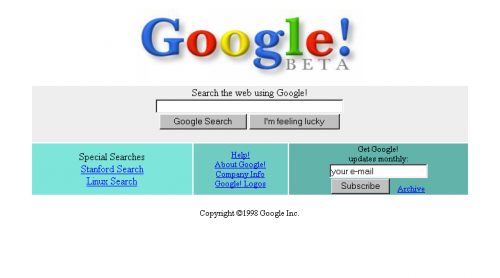 Google 1998 av Anakin101